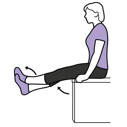Leg Cross Resistance Exercise