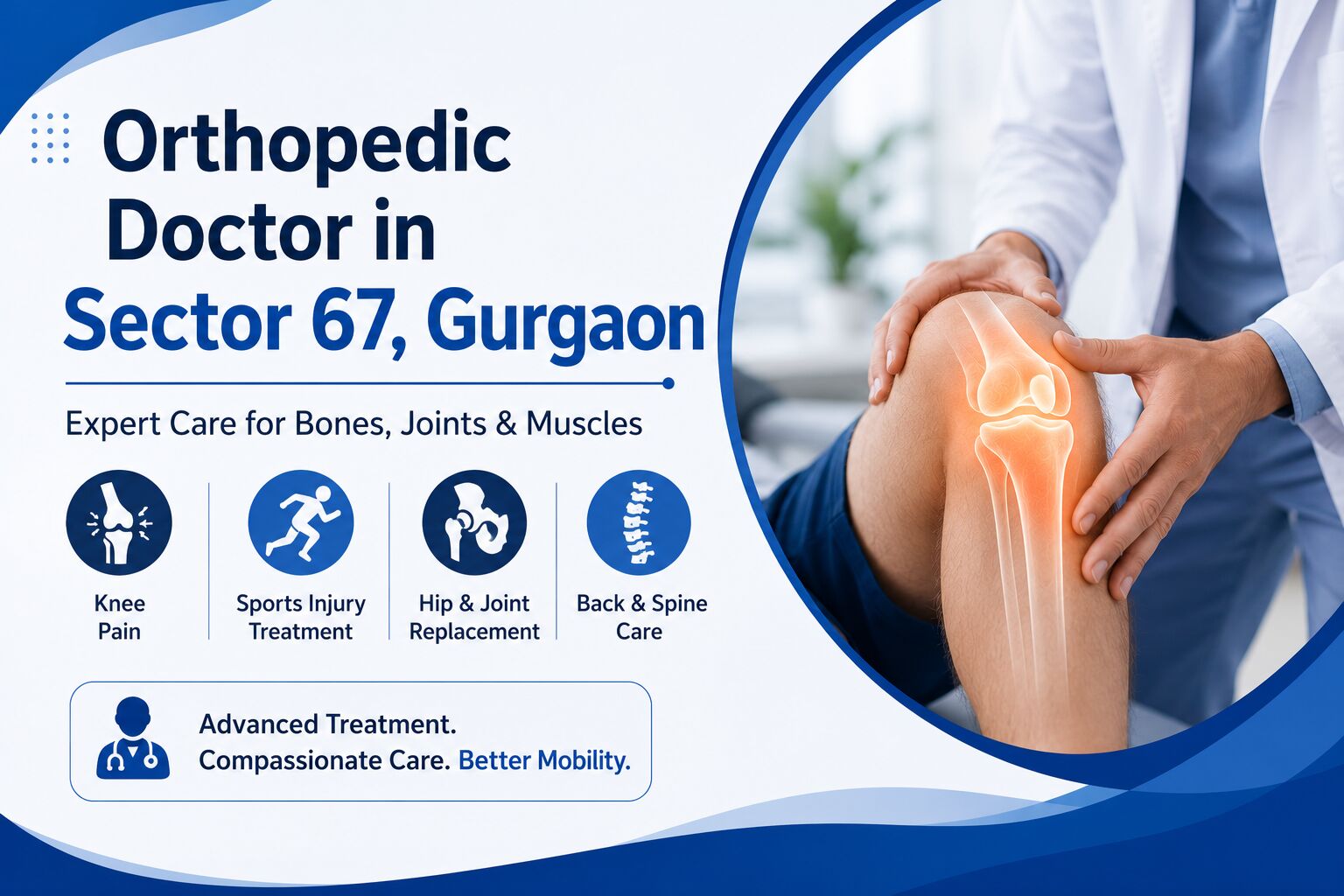 Orthopedic Doctor in Sector 67, Gurgaon | Dr. Yugal Karkhur